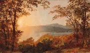 Jasper Cropsey Sunset, Hudson River china oil painting reproduction